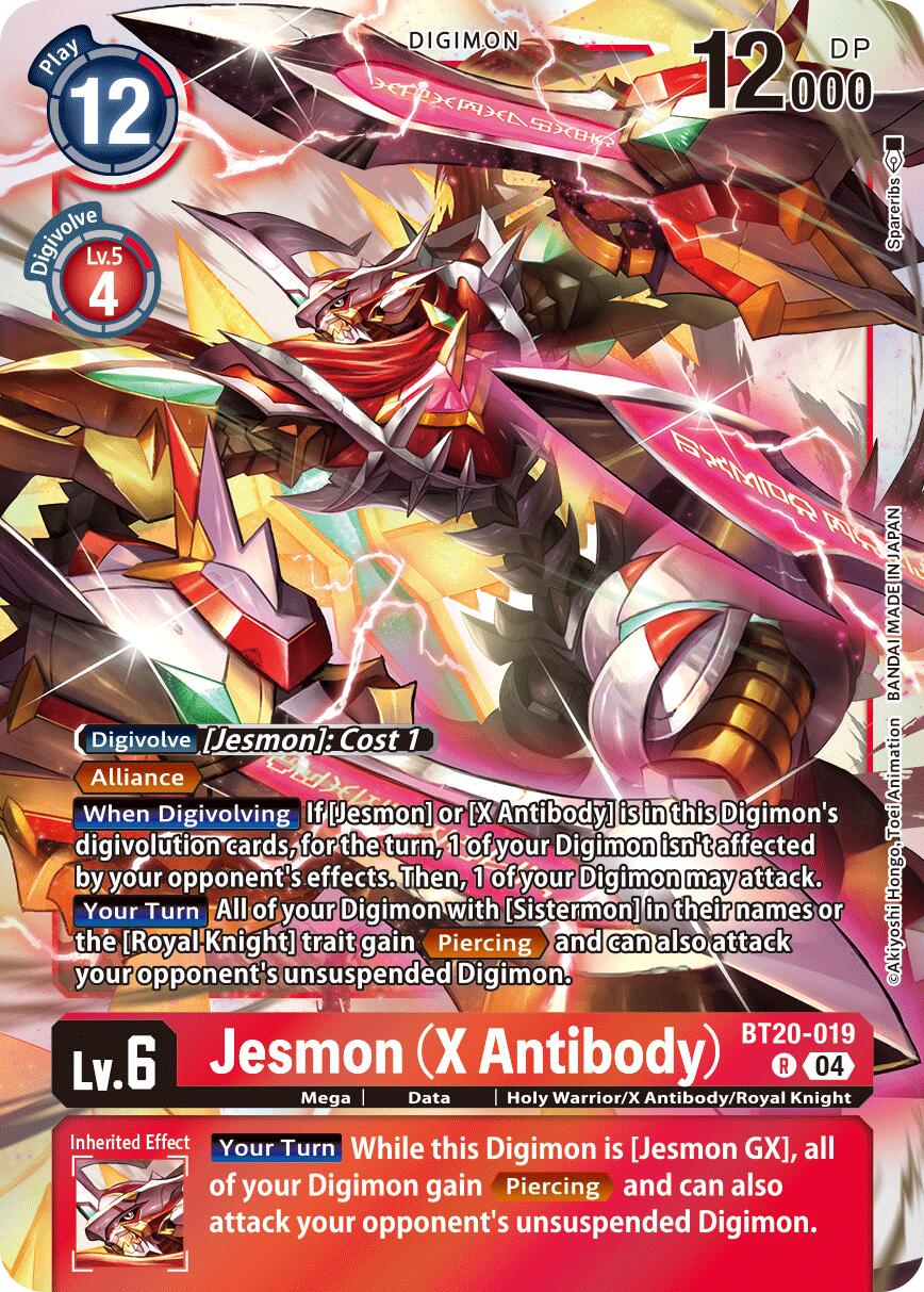 Jesmon [BT20-019] (X Antibody) [Release Special Booster Ver.2.5] | Clutch Gaming