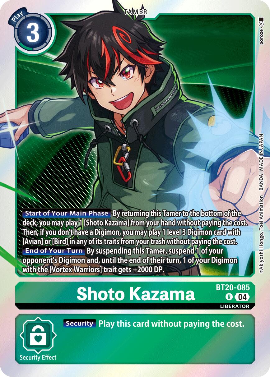 Shoto Kazama [BT20-085] [Release Special Booster Ver.2.5] | Clutch Gaming