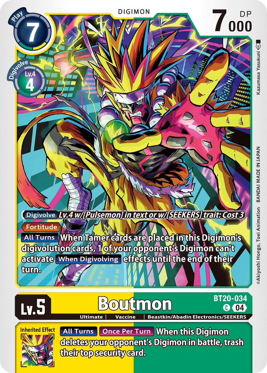 Boutmon [BT20-034] [Release Special Booster Ver.2.5] | Clutch Gaming