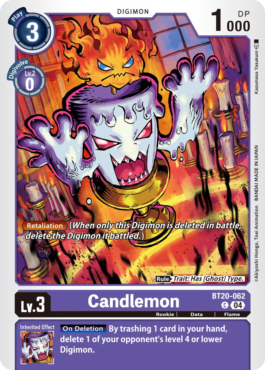 Candlemon [BT20-062] - BT20-062 [Release Special Booster Ver.2.5] | Clutch Gaming