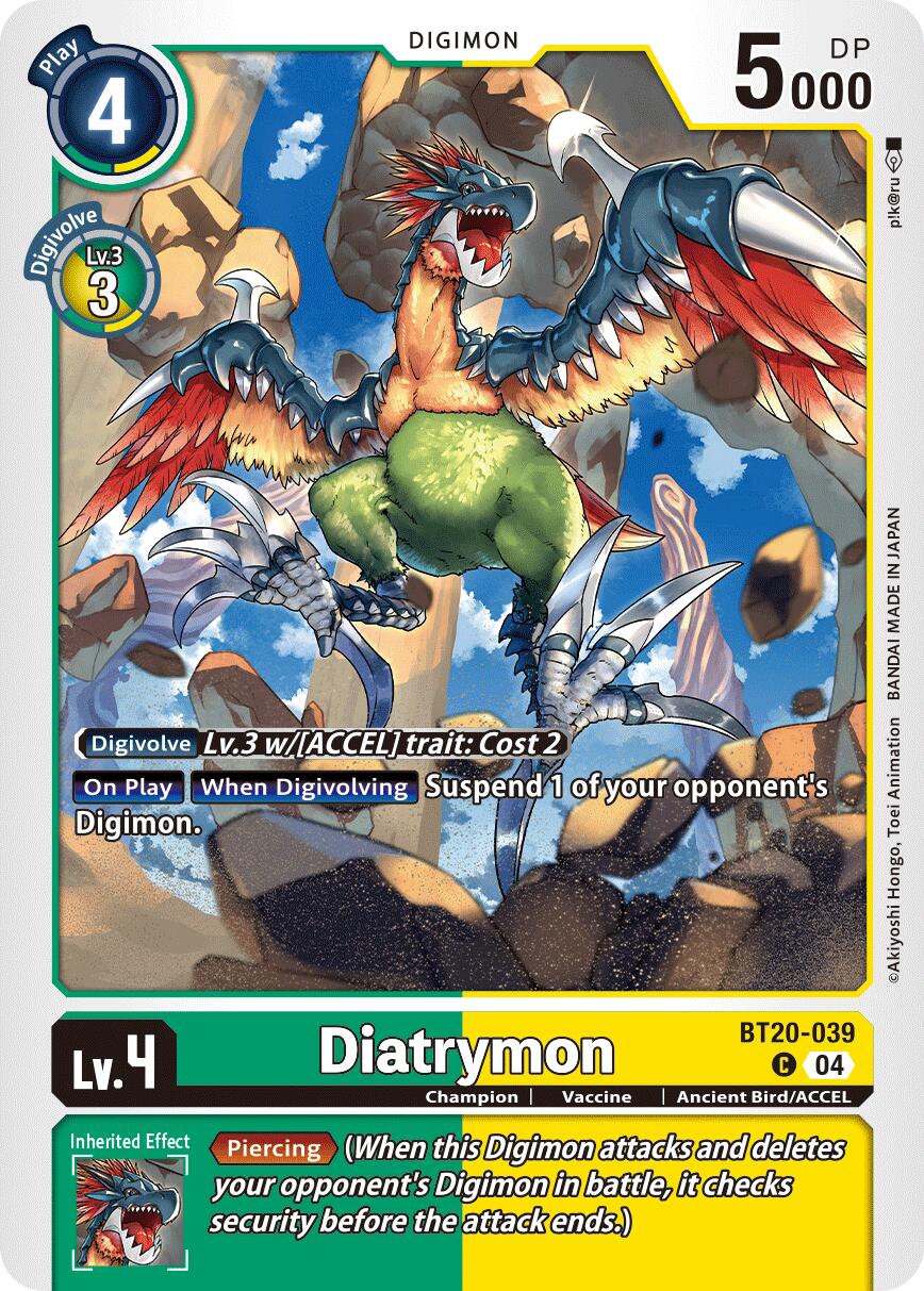 Diatrymon [BT20-039] [Release Special Booster Ver.2.5] | Clutch Gaming