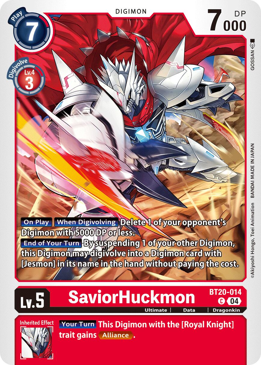 SaviorHuckmon [BT20-014] [Release Special Booster Ver.2.5] | Clutch Gaming