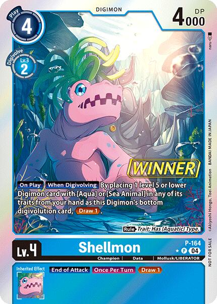 Shellmon [P-164] (Store Tournament 2025 Vo.1 Winner Pack) [Promotional Cards] | Clutch Gaming