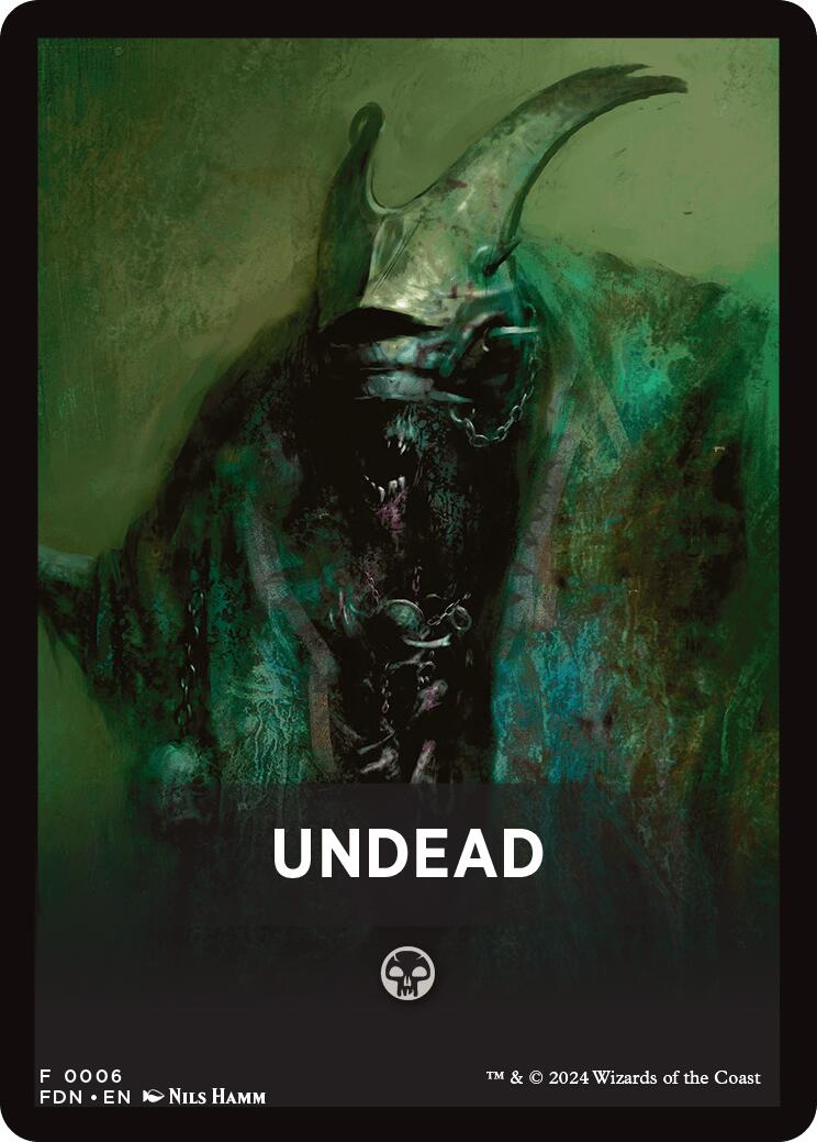 Undead Theme Card [Foundations Tokens] | Clutch Gaming