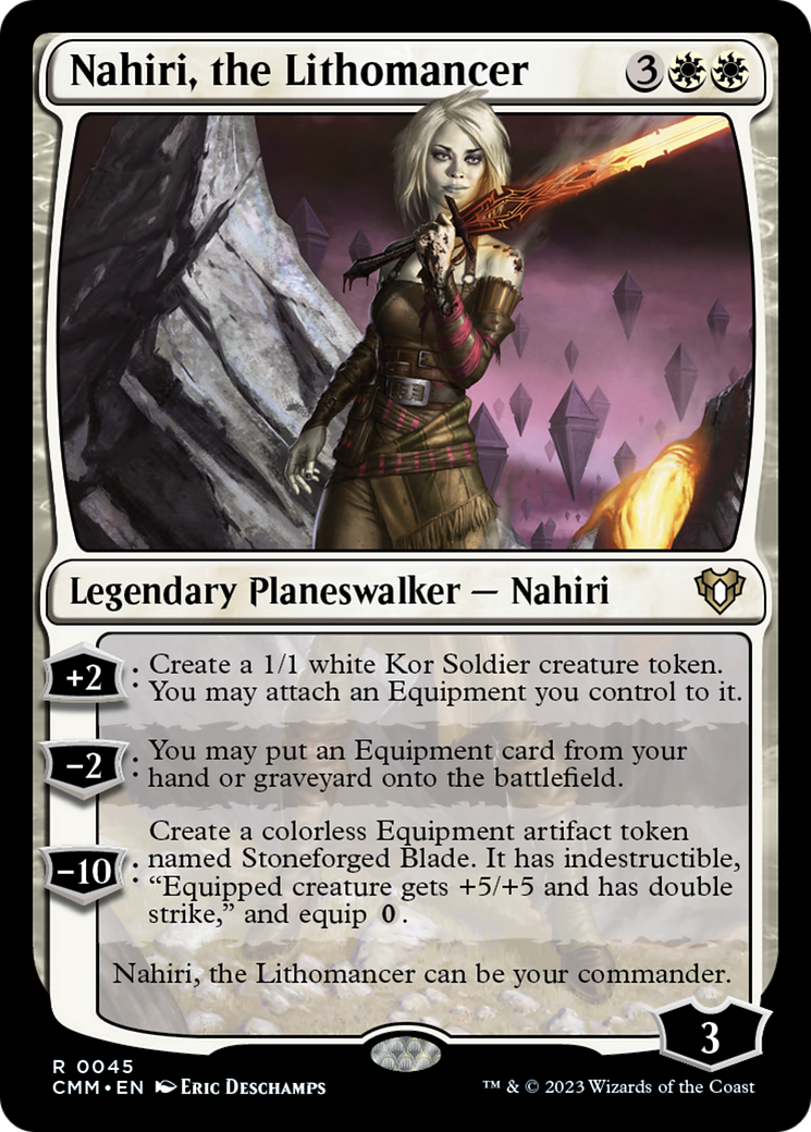 Nahiri, the Lithomancer [Commander Masters] | Clutch Gaming