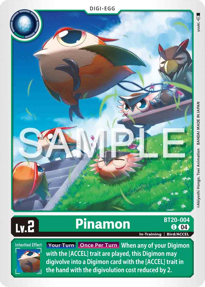 Pinamon [BT20-004] [Release Special Booster Ver.2.0] | Clutch Gaming