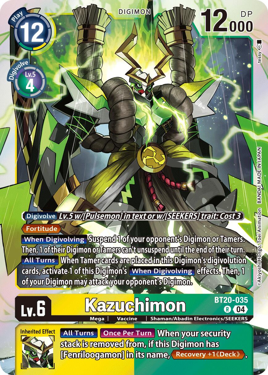 Kazuchimon [BT20-035] [Release Special Booster Ver.2.5] | Clutch Gaming