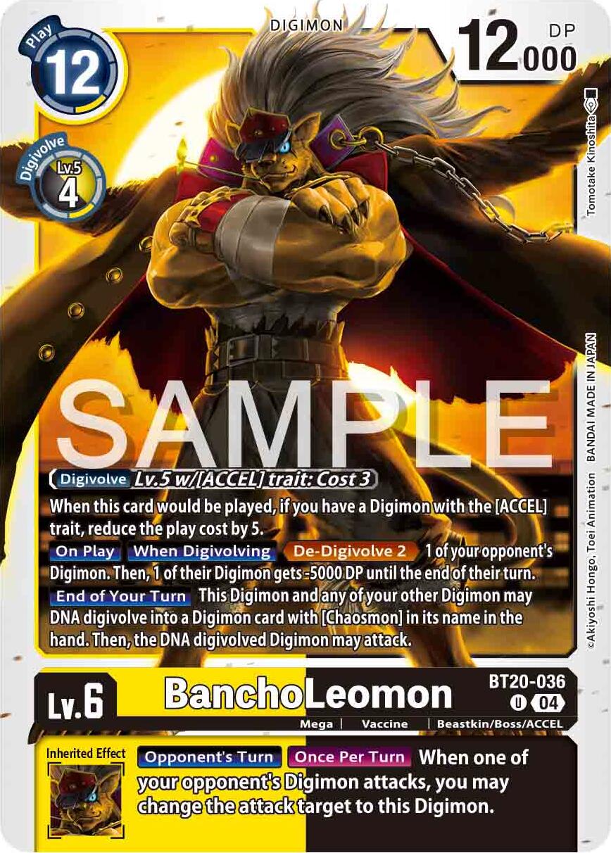 BanchoLeomon [BT20-036] [Release Special Booster Ver.2.0] | Clutch Gaming