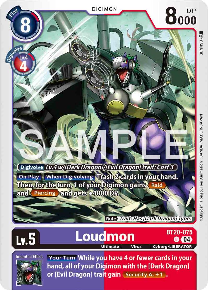 Loudmon [BT20-075] [Release Special Booster 2.0] | Clutch Gaming