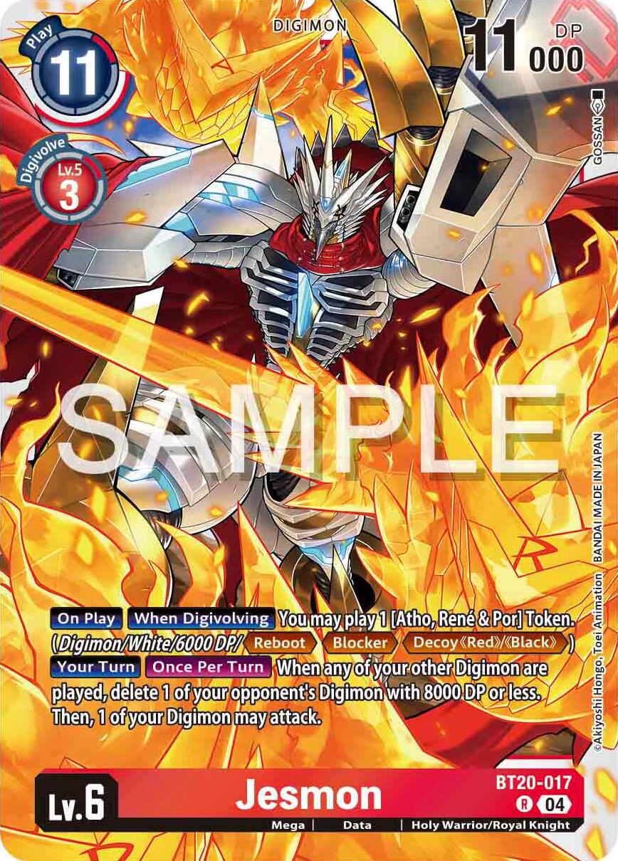 Jesmon [BT20-017] [Release Special Booster Ver.2.0] | Clutch Gaming