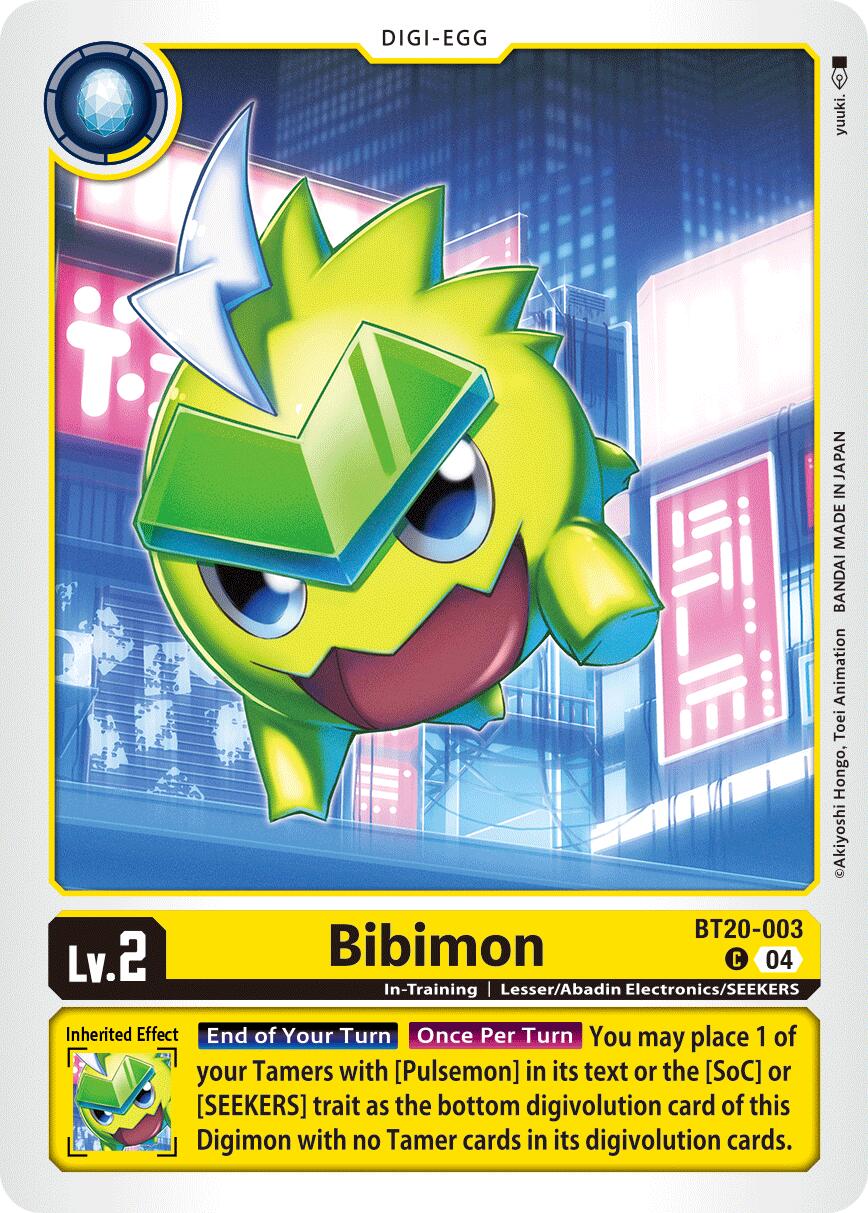 Bibimon [BT20-003] [Release Special Booster Ver.2.5] | Clutch Gaming