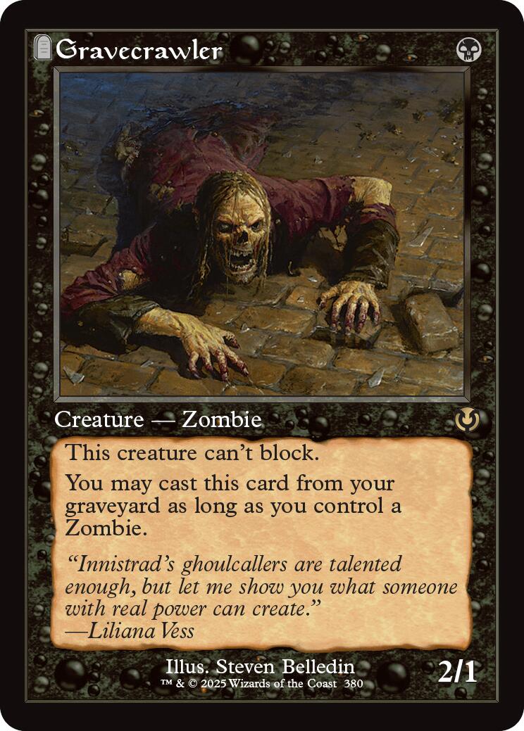 Gravecrawler (Retro Frame) [Innistrad Remastered] | Clutch Gaming