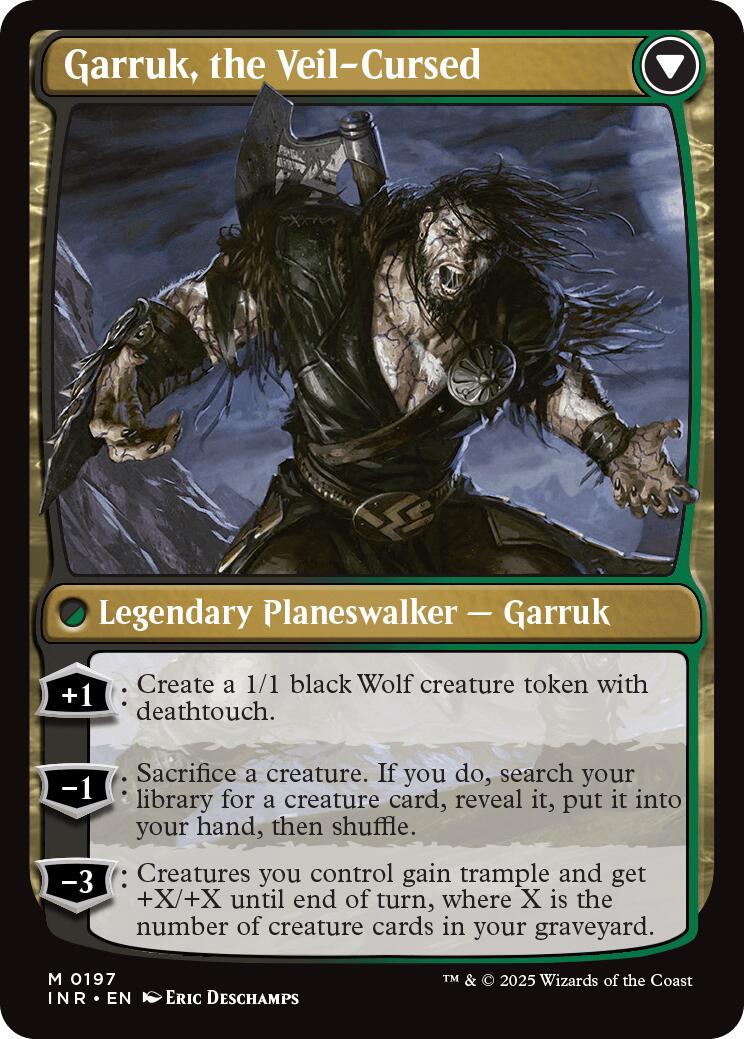 Garruk Relentless // Garruk, the Veil-Cursed [Innistrad Remastered] | Clutch Gaming