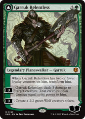 Garruk Relentless // Garruk, the Veil-Cursed [Innistrad Remastered] | Clutch Gaming