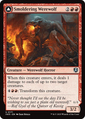 Smoldering Werewolf // Erupting Dreadwolf [Innistrad Remastered] | Clutch Gaming