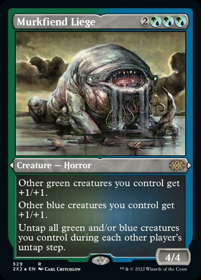 Murkfiend Liege (Foil Etched) [Double Masters 2022] | Clutch Gaming