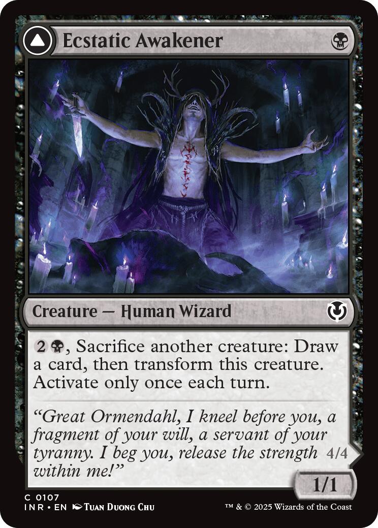 Ecstatic Awakener // Awoken Demon [Innistrad Remastered] | Clutch Gaming