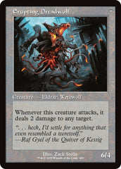 Smoldering Werewolf // Erupting Dreadwolf (Retro Frame) [Innistrad Remastered] | Clutch Gaming