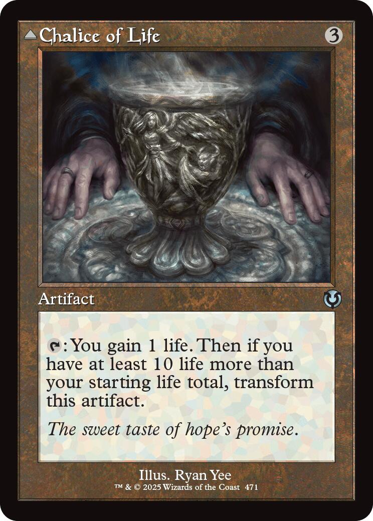 Chalice of Life // Chalice of Death (Retro Frame) [Innistrad Remastered] | Clutch Gaming