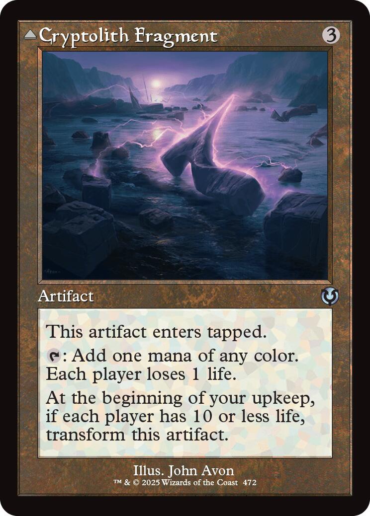 Cryptolith Fragment // Aurora of Emrakul (Retro Frame) [Innistrad Remastered] | Clutch Gaming