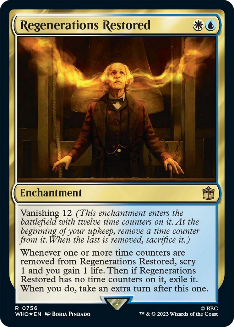 Regenerations Restored (Surge Foil) [Doctor Who] | Clutch Gaming