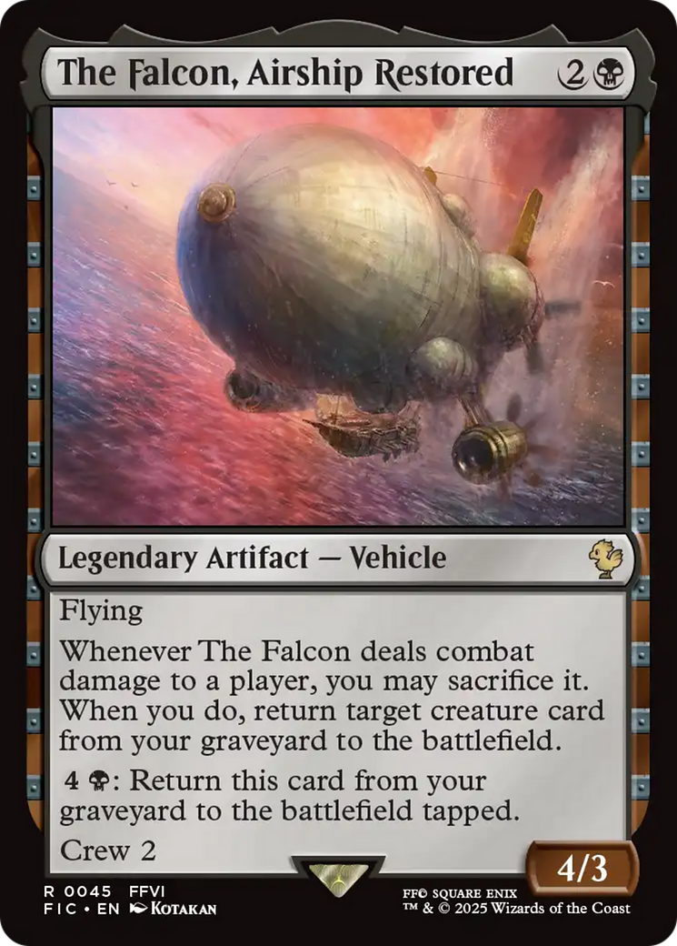 The Falcon, Airship Restored [FINAL FANTASY Commander] | Clutch Gaming