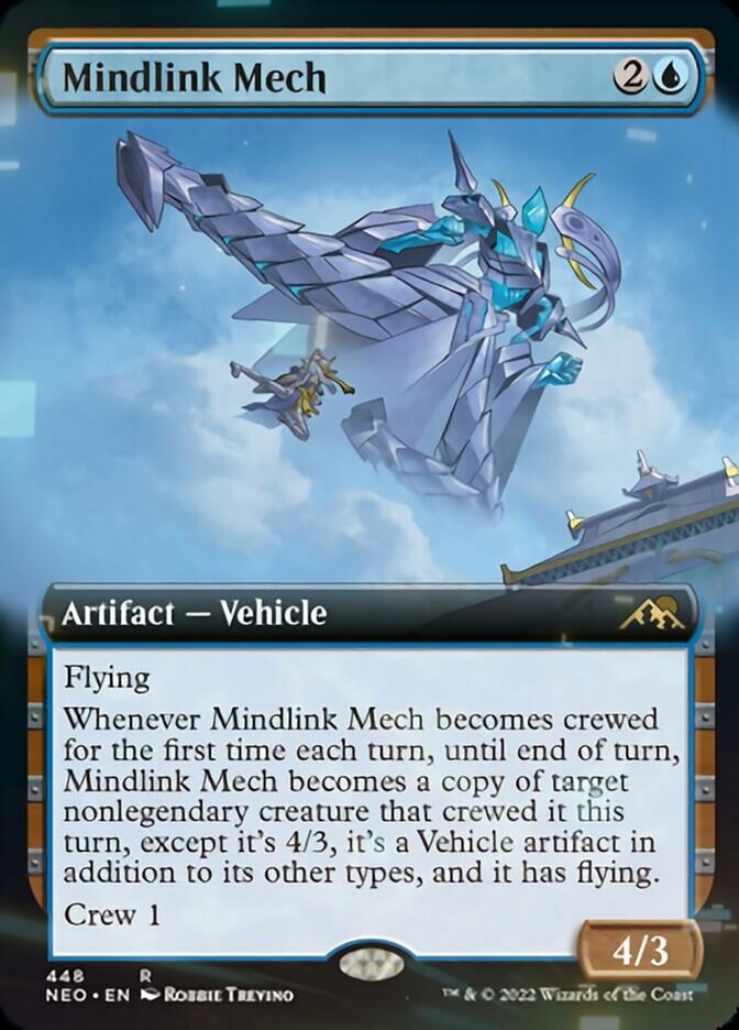 Mindlink Mech (Extended Art) [Kamigawa: Neon Dynasty] | Clutch Gaming