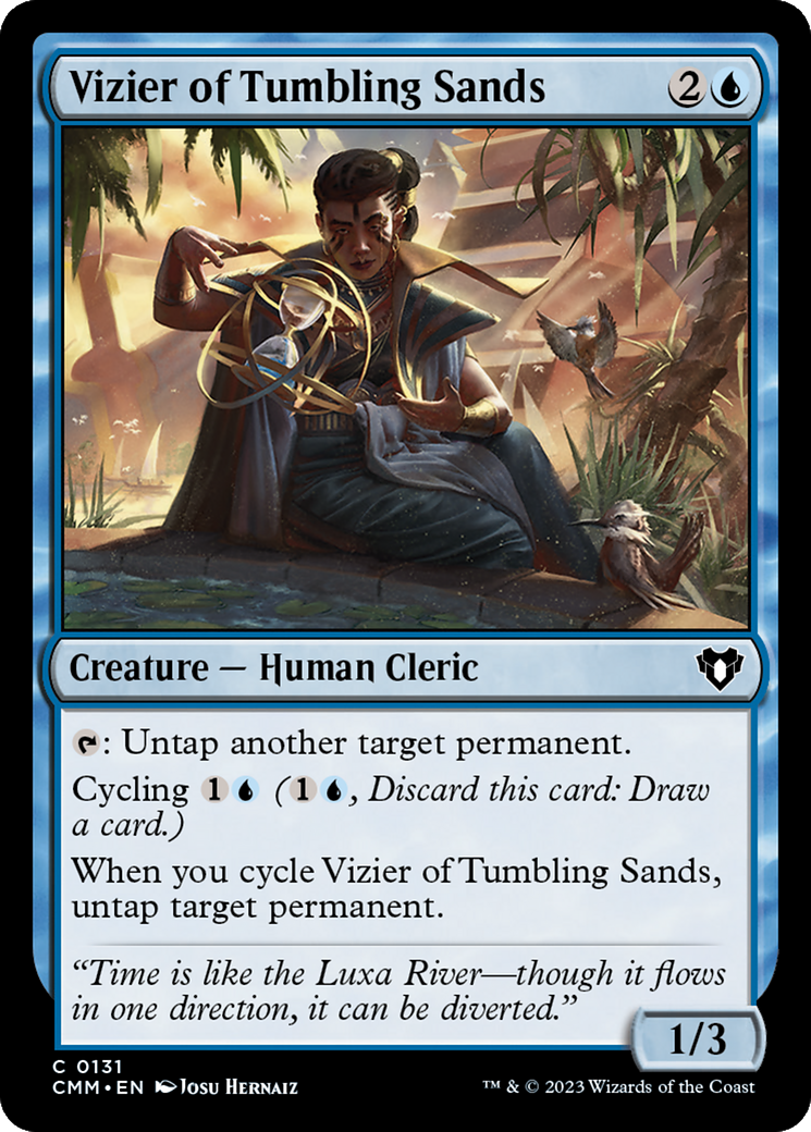 Vizier of Tumbling Sands [Commander Masters] | Clutch Gaming