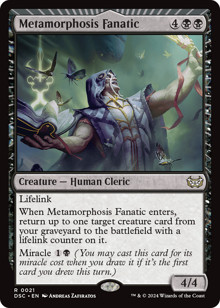 Metamorphosis Fanatic [Duskmourn: House of Horror Commander] | Clutch Gaming