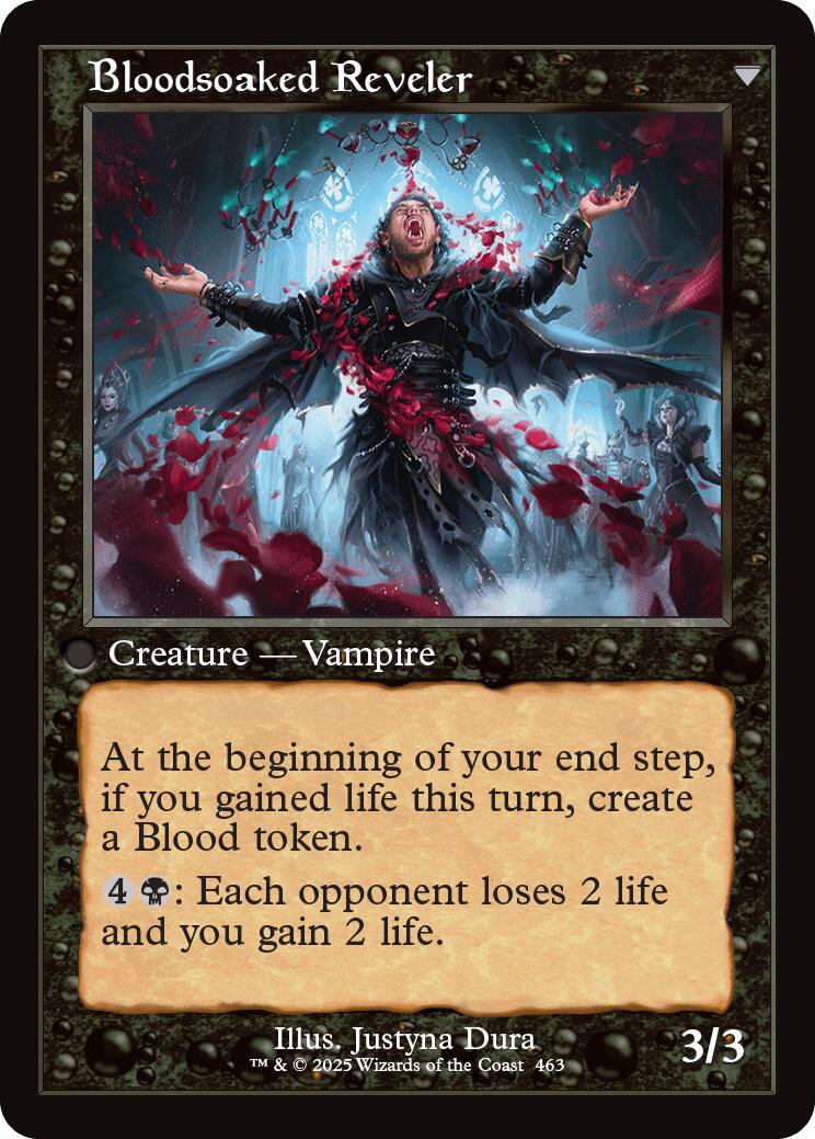 Restless Bloodseeker // Bloodsoaked Reveler (Retro Frame) [Innistrad Remastered] | Clutch Gaming