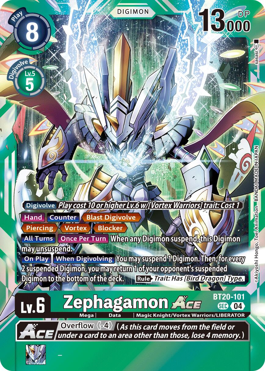Zephagamon ACE [BT20-101] [Release Special Booster Ver.2.5] | Clutch Gaming