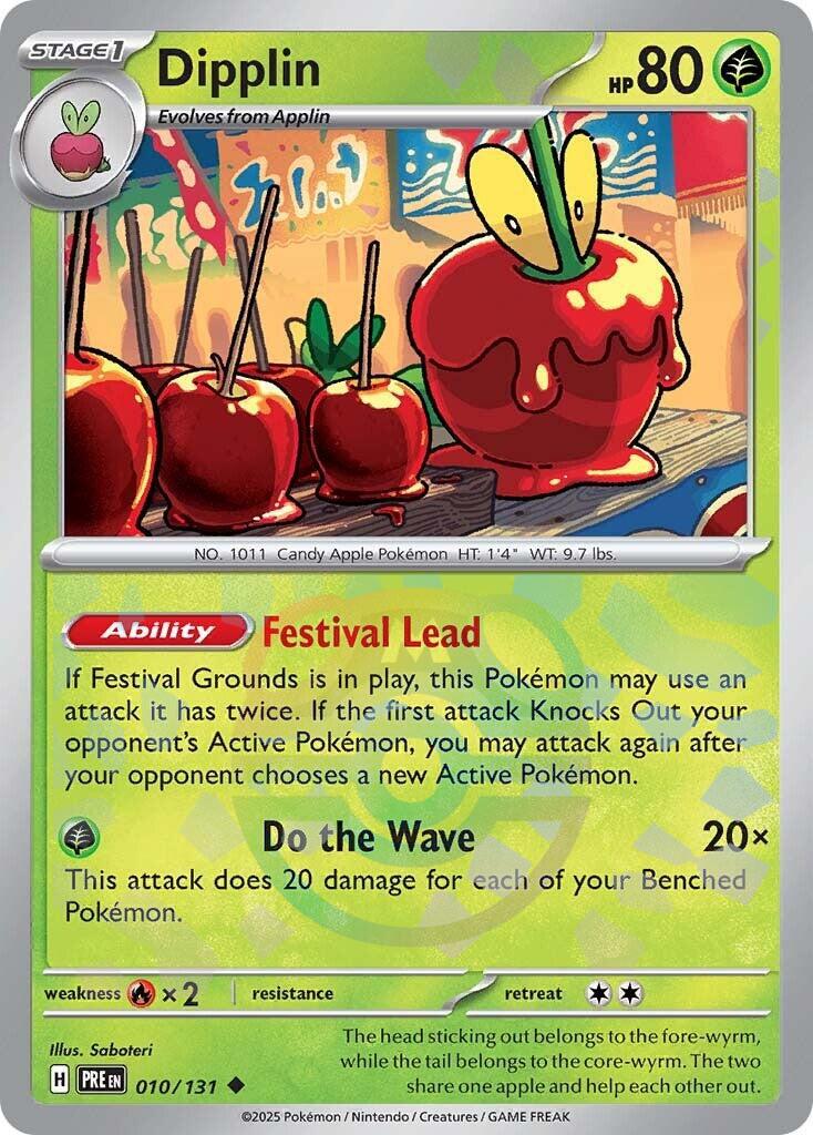 Dipplin (010/131) (Master Ball Pattern) [Scarlet & Violet: Prismatic Evolutions] | Clutch Gaming
