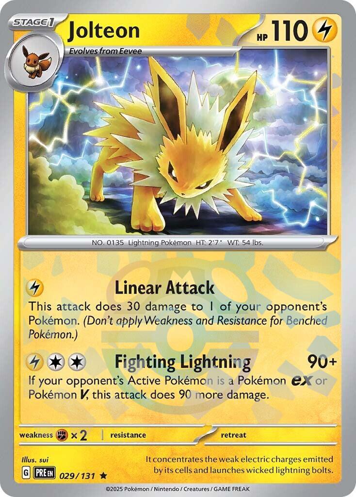 Jolteon (029/131) (Master Ball Pattern) [Scarlet & Violet: Prismatic Evolutions] | Clutch Gaming
