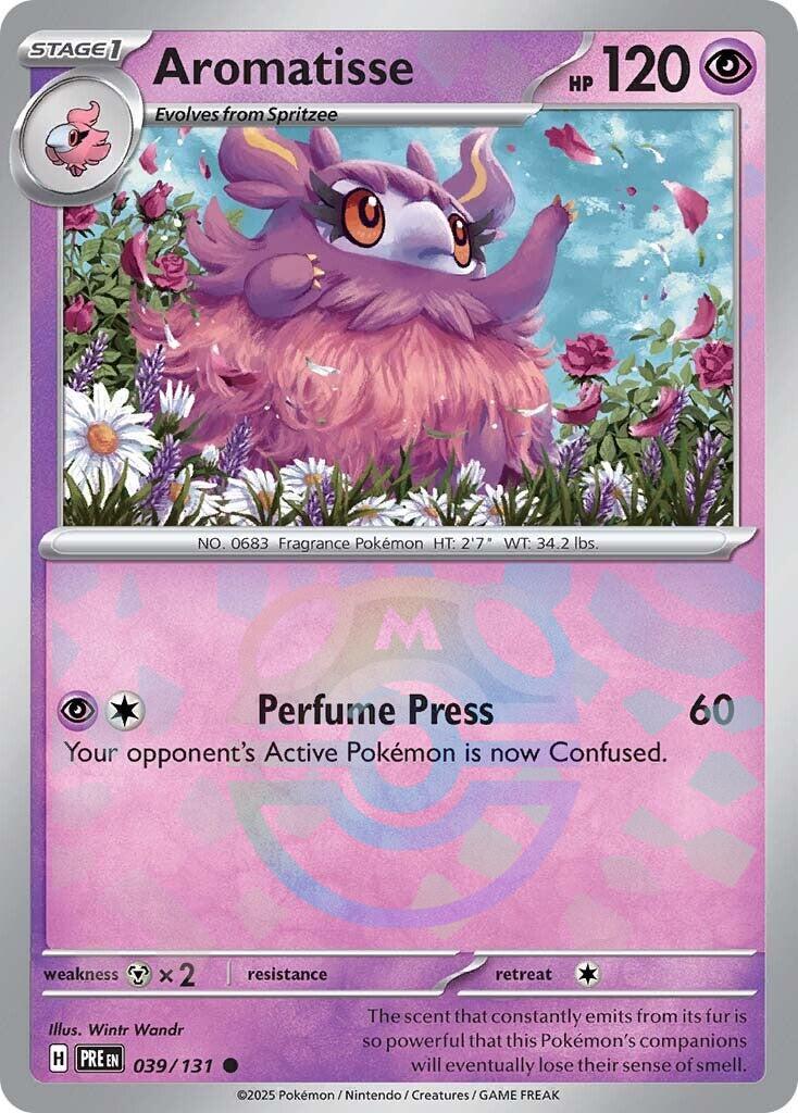 Aromatisse (039/131) (Master Ball Pattern) [Scarlet & Violet: Prismatic Evolutions] | Clutch Gaming