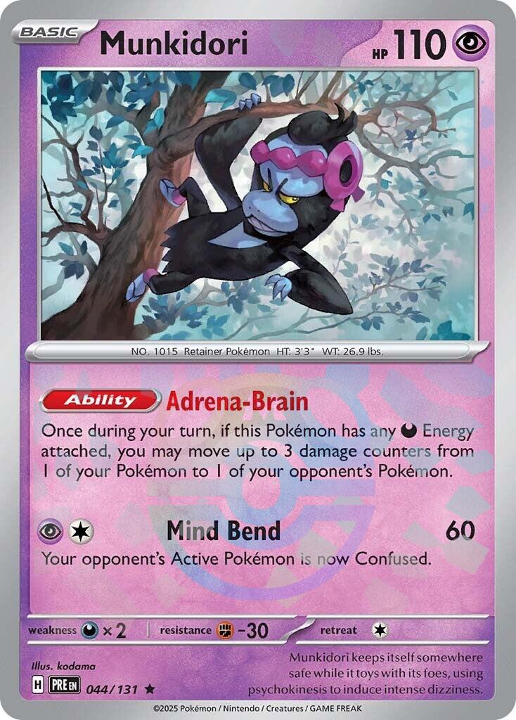 Munkidori (044/131) (Master Ball Pattern) [Scarlet & Violet: Prismatic Evolutions] | Clutch Gaming