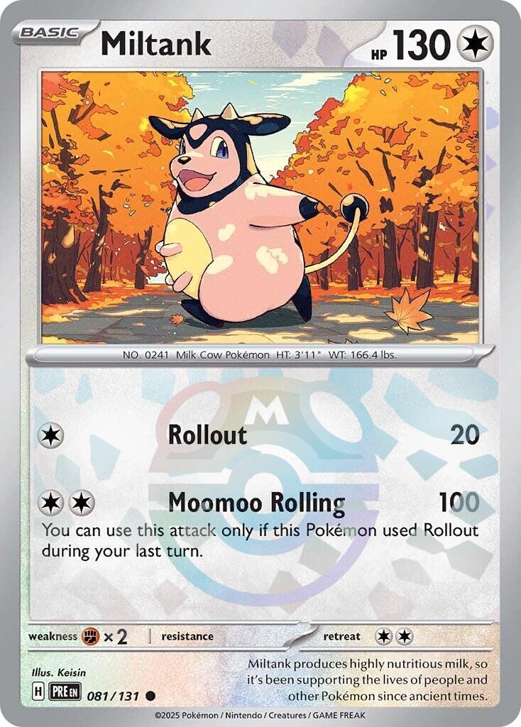 Miltank (081/131) (Master Ball Pattern) [Scarlet & Violet: Prismatic Evolutions] | Clutch Gaming