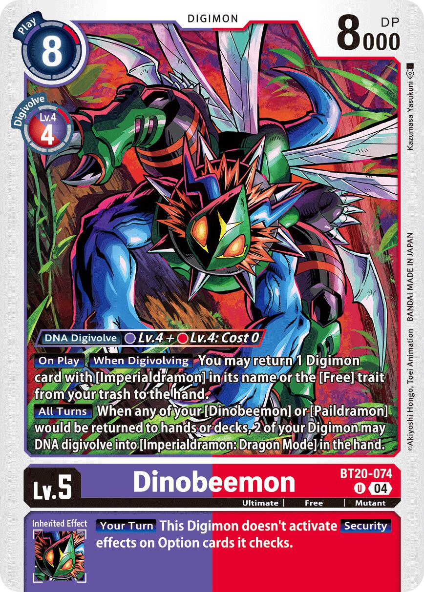 Dinobeemon [BT20-074] [Release Special Booster Ver.2.5] | Clutch Gaming