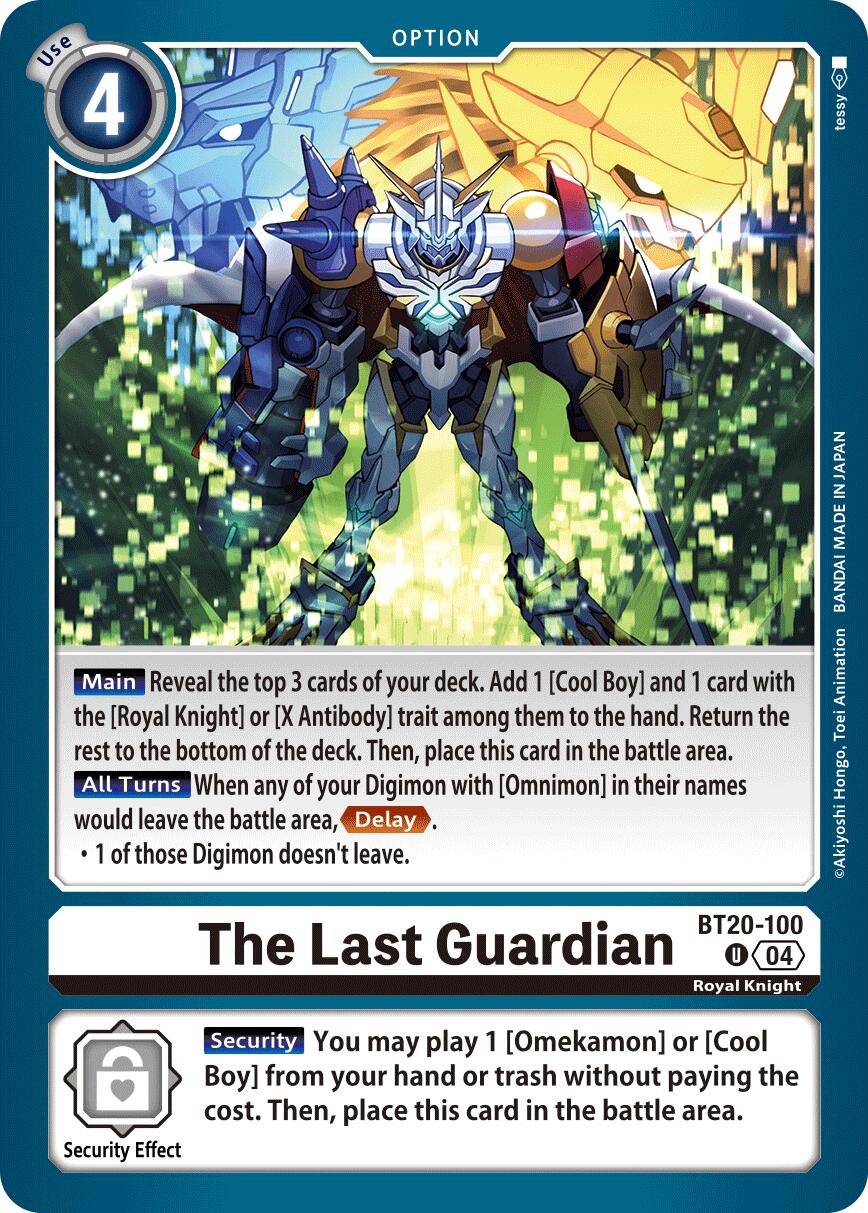 The Last Guardian [BT20-100] [Release Special Booster Ver.2.5] | Clutch Gaming