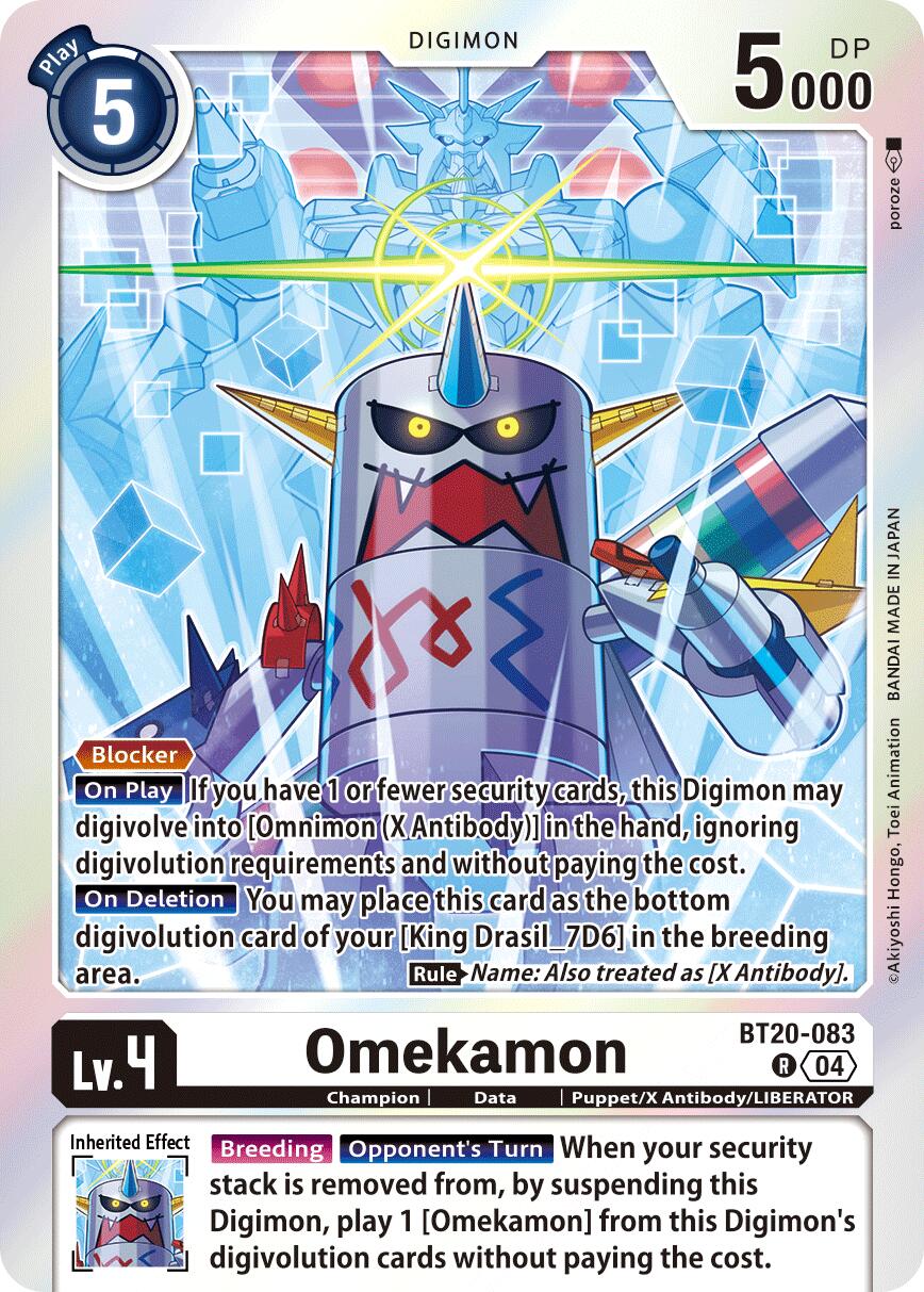 Omekamon [BT20-083] [Release Special Booster Ver.2.5] | Clutch Gaming