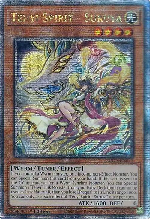 Tenyi Spirit - Suruya (Quarter Century Secret Rare) [SUDA-EN021] Quarter Century Secret Rare | Clutch Gaming