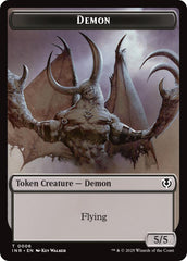 Demon // Human Cleric Double-Sided Token [Innistrad Remastered Tokens] | Clutch Gaming