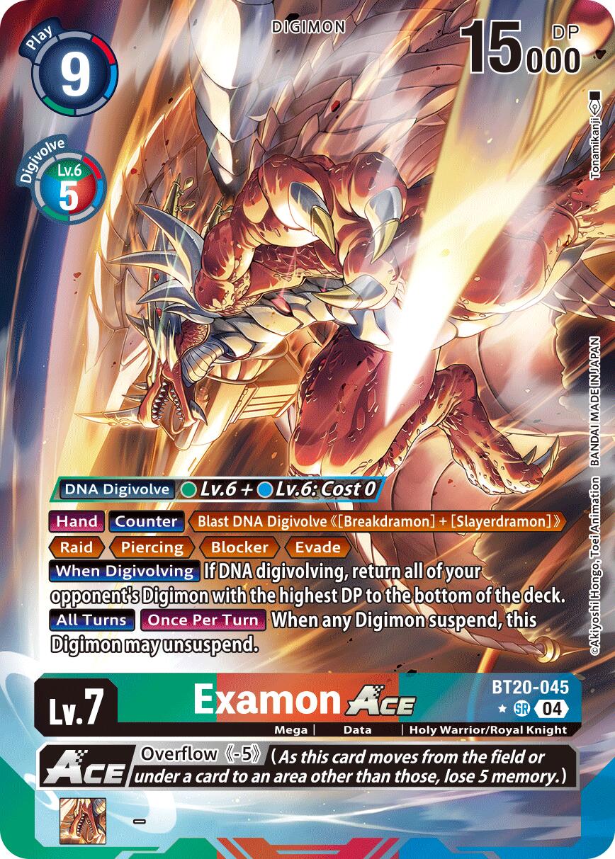 Examon ACE [BT20-045] (Alternate Art) [Release Special Booster Ver.2.5] | Clutch Gaming