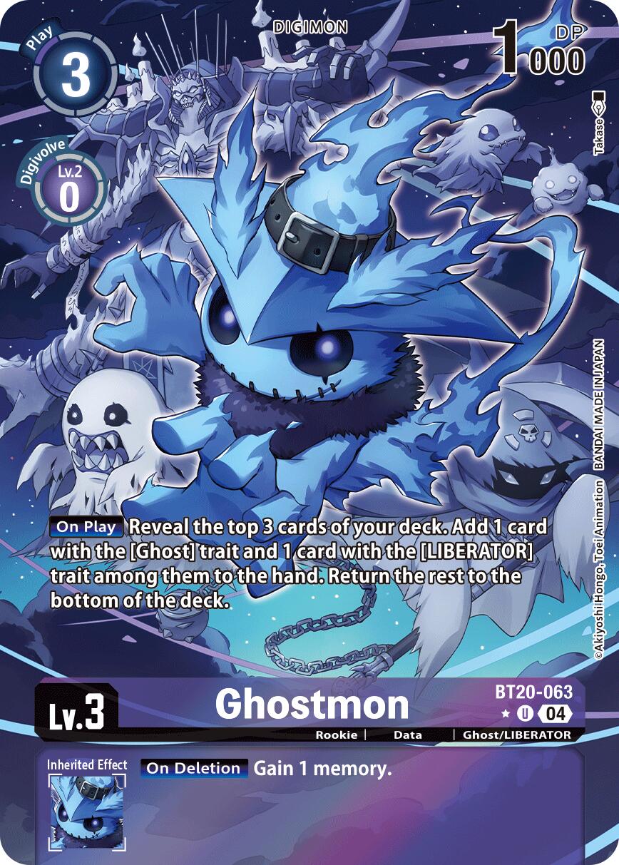Ghostmon [BT20-063] (Alternate Art) [Release Special Booster Ver.2.5] | Clutch Gaming