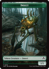 Insect // Spider Double-Sided Token [Innistrad Remastered Tokens] | Clutch Gaming