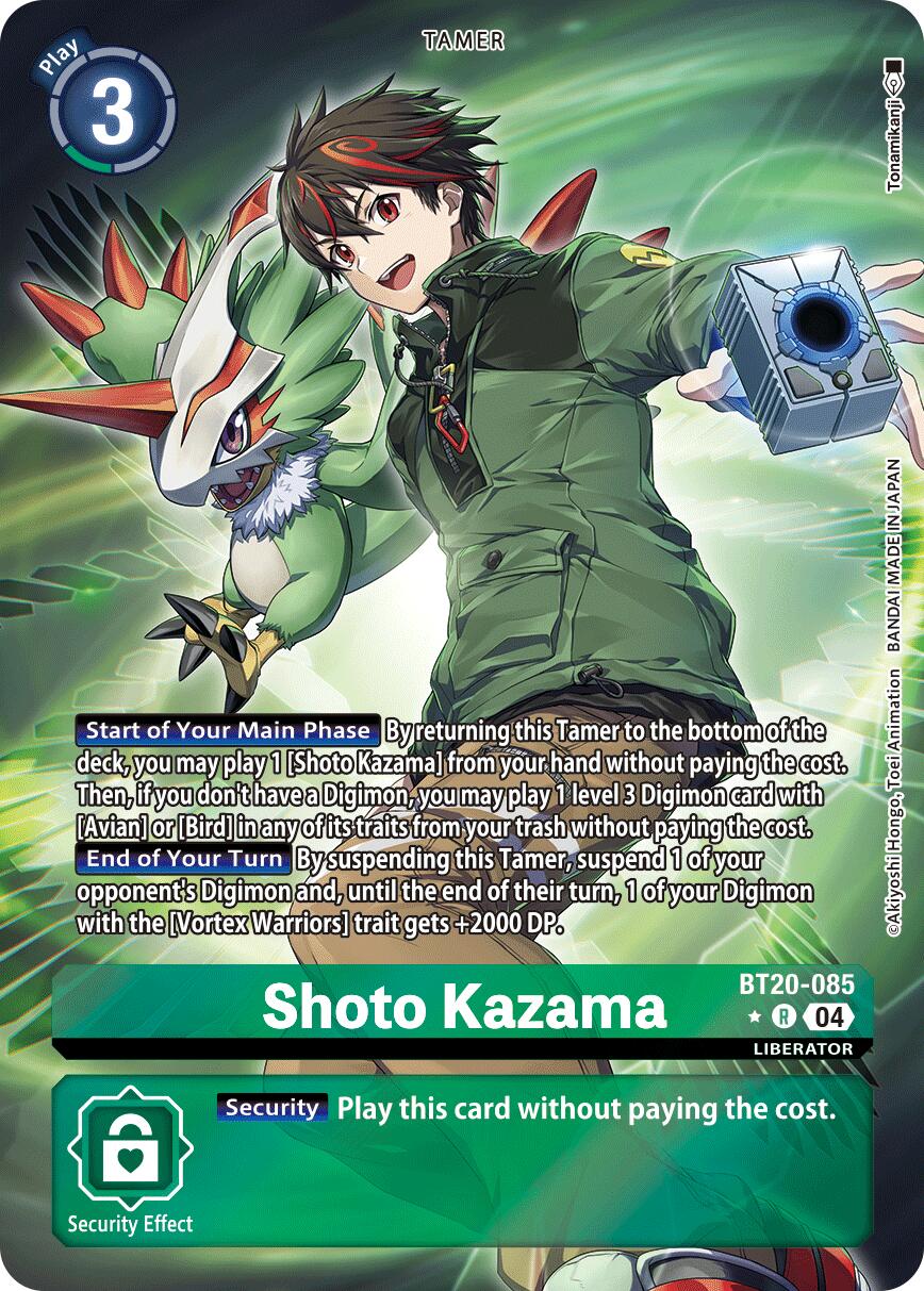 Shoto Kazama [BT20-085] (Alternate Art) [Release Special Booster Ver.2.5] | Clutch Gaming