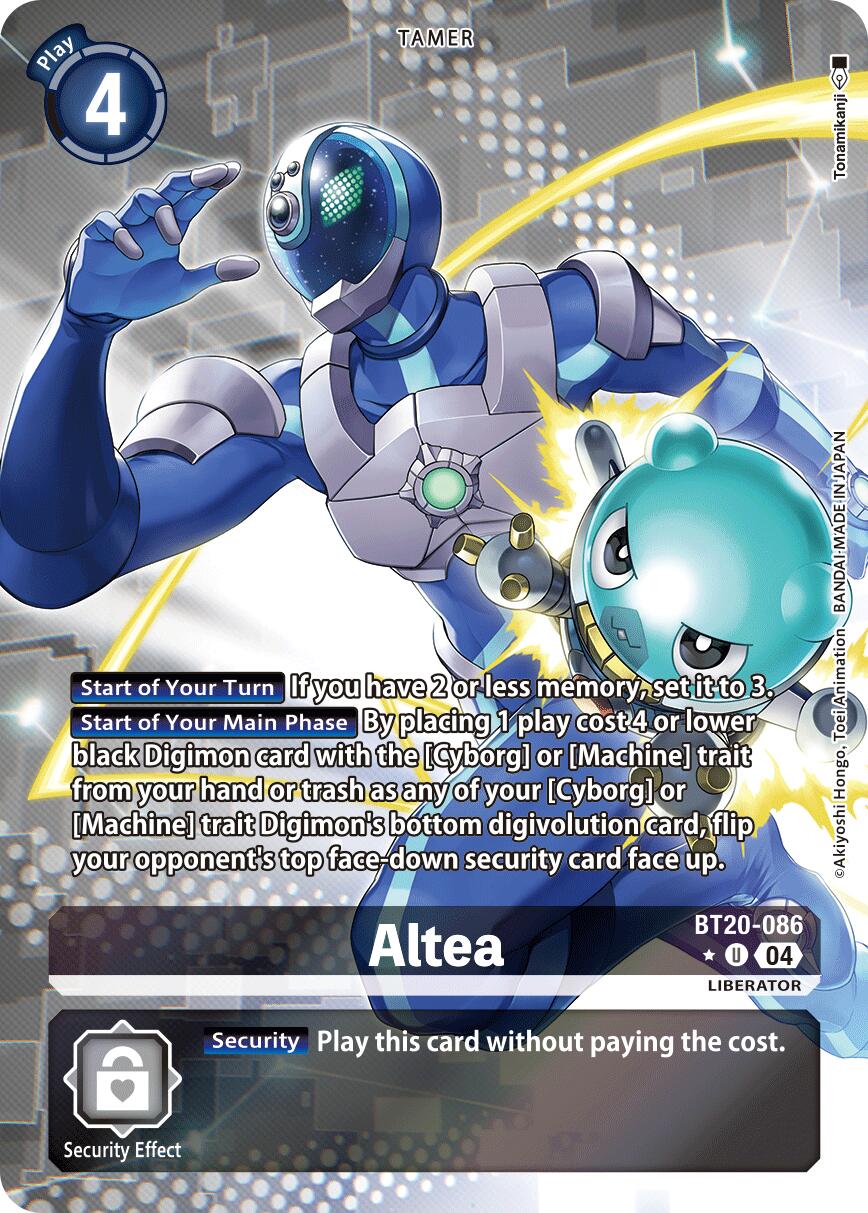 Altea [BT20-086] (Alternate Art) [Release Special Booster Ver.2.5] | Clutch Gaming