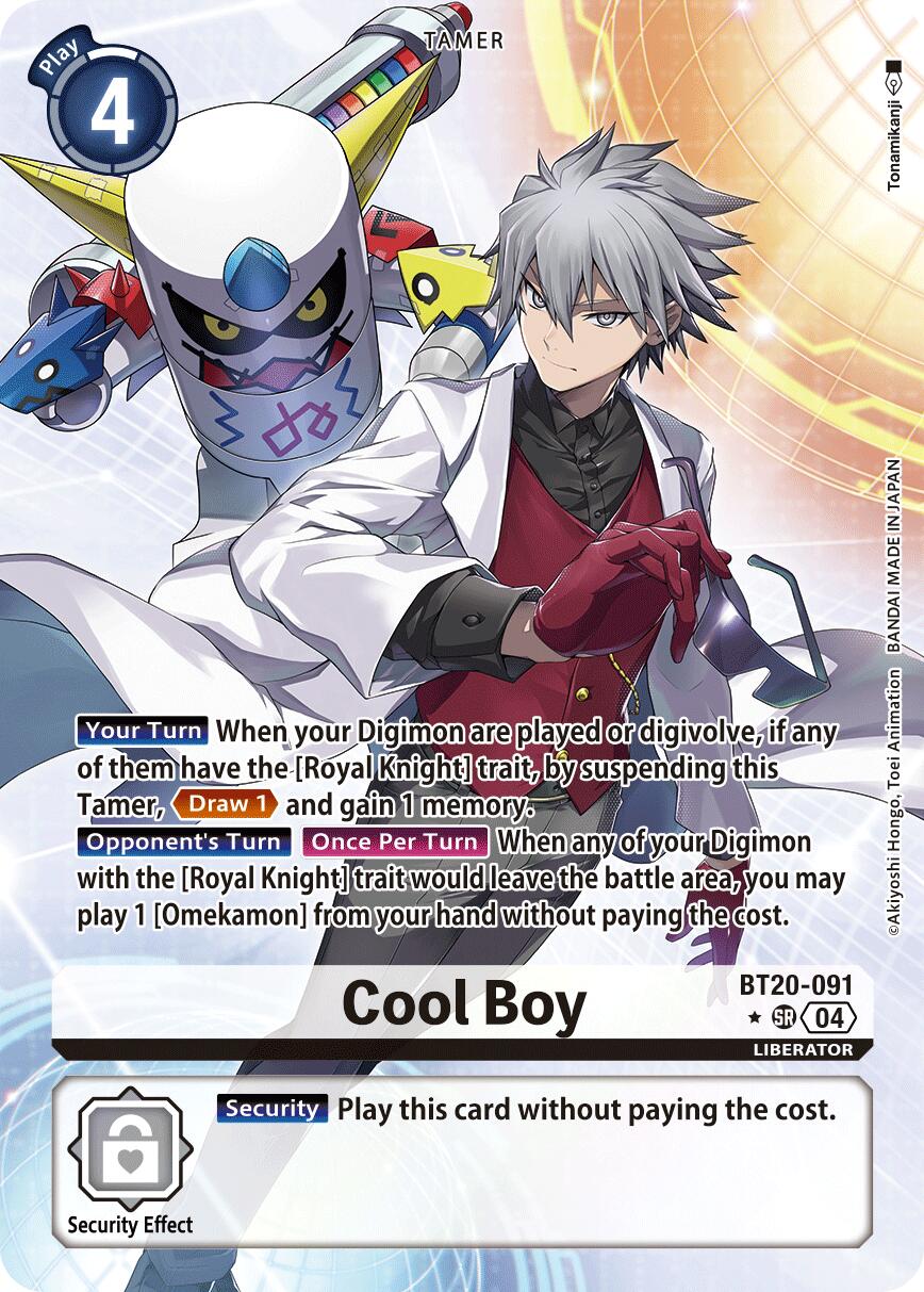 Cool Boy [BT20-091] (Alternate Art) [Release Special Booster Ver.2.5] | Clutch Gaming