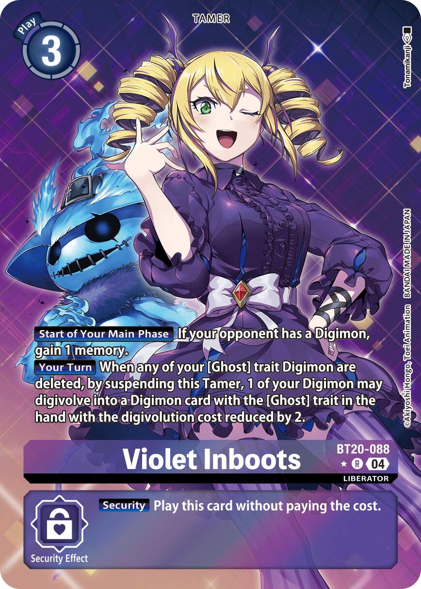 Violet Inboots [BT20-088] - BT20-088 (Alternate Art) [Release Special Booster Ver.2.5] | Clutch Gaming