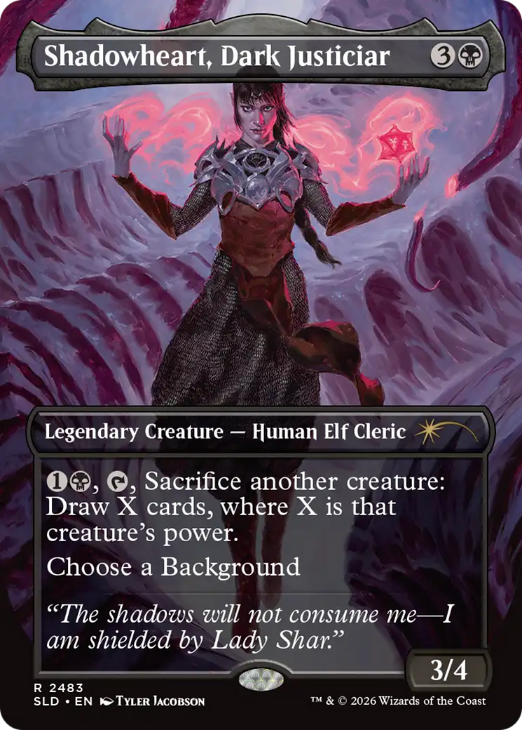 Shadowheart, Dark Justiciar [Secret Lair Drop Series] | Clutch Gaming