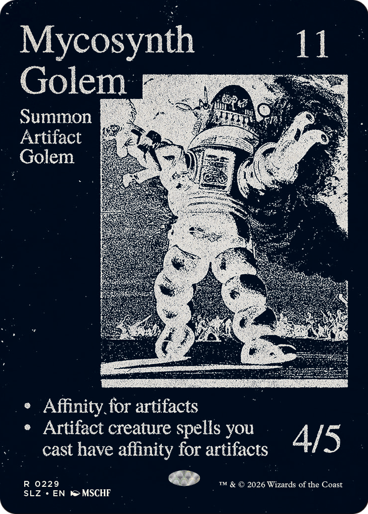 Mycosynth Golem (0229) [Secret Lair x MSCHF: The Zeta Set] | Clutch Gaming